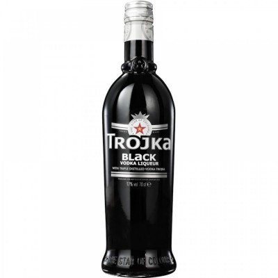 TROJKA VODKA BLACK  LIQUOR 